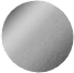 a silver gunmetal-colored circle