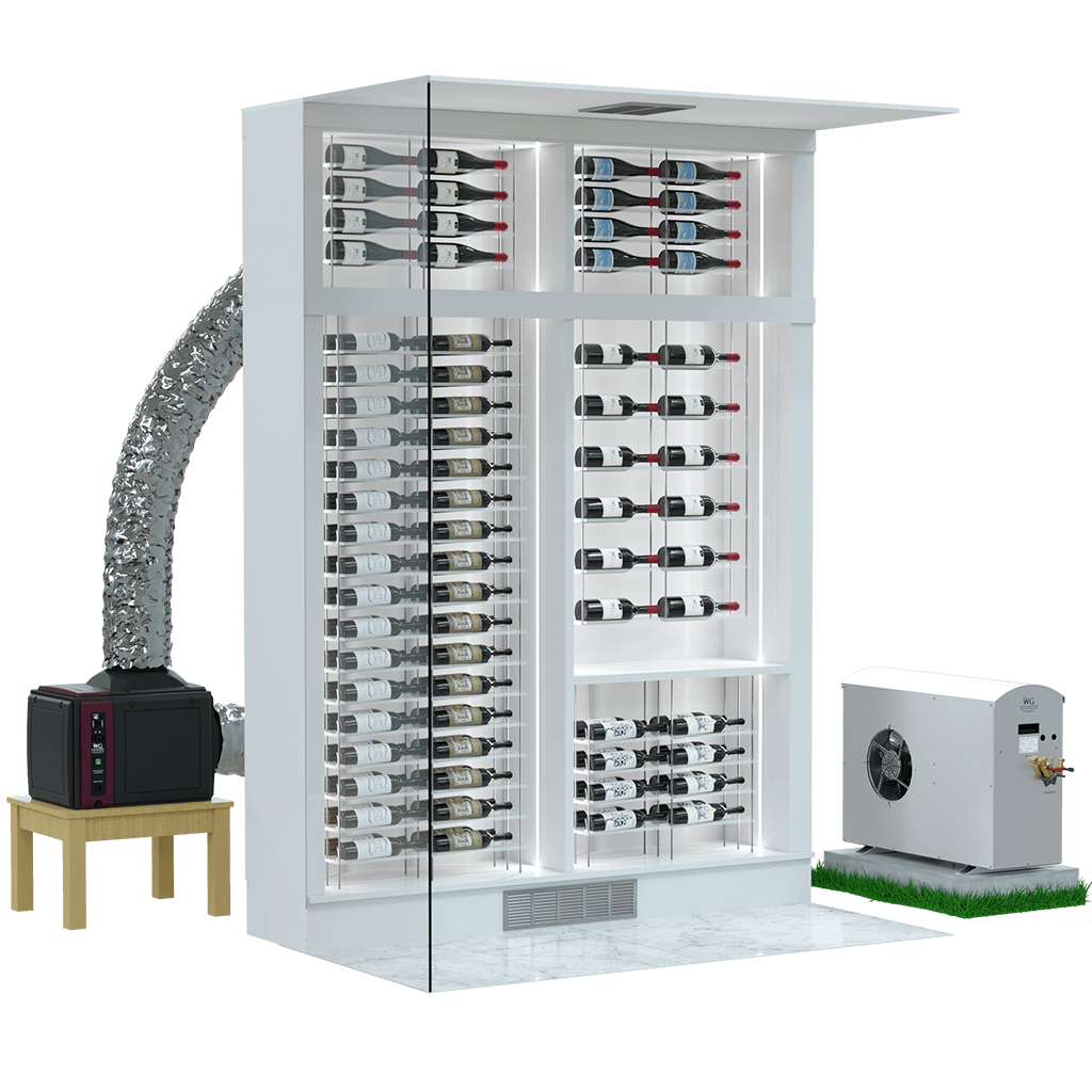 Ducted Split Cooling Unit - Wine Guardian - Certified Wine Cellars TX